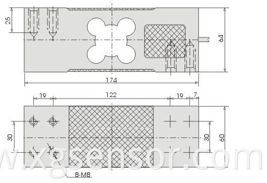 pressure weighing sensor